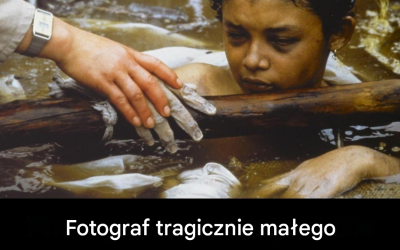 Fotograf tragicznie wyglądającej dziewczynki uwięzionej w błocie wulkanicznym wyjaśnia, dlaczego jej nie pomógł