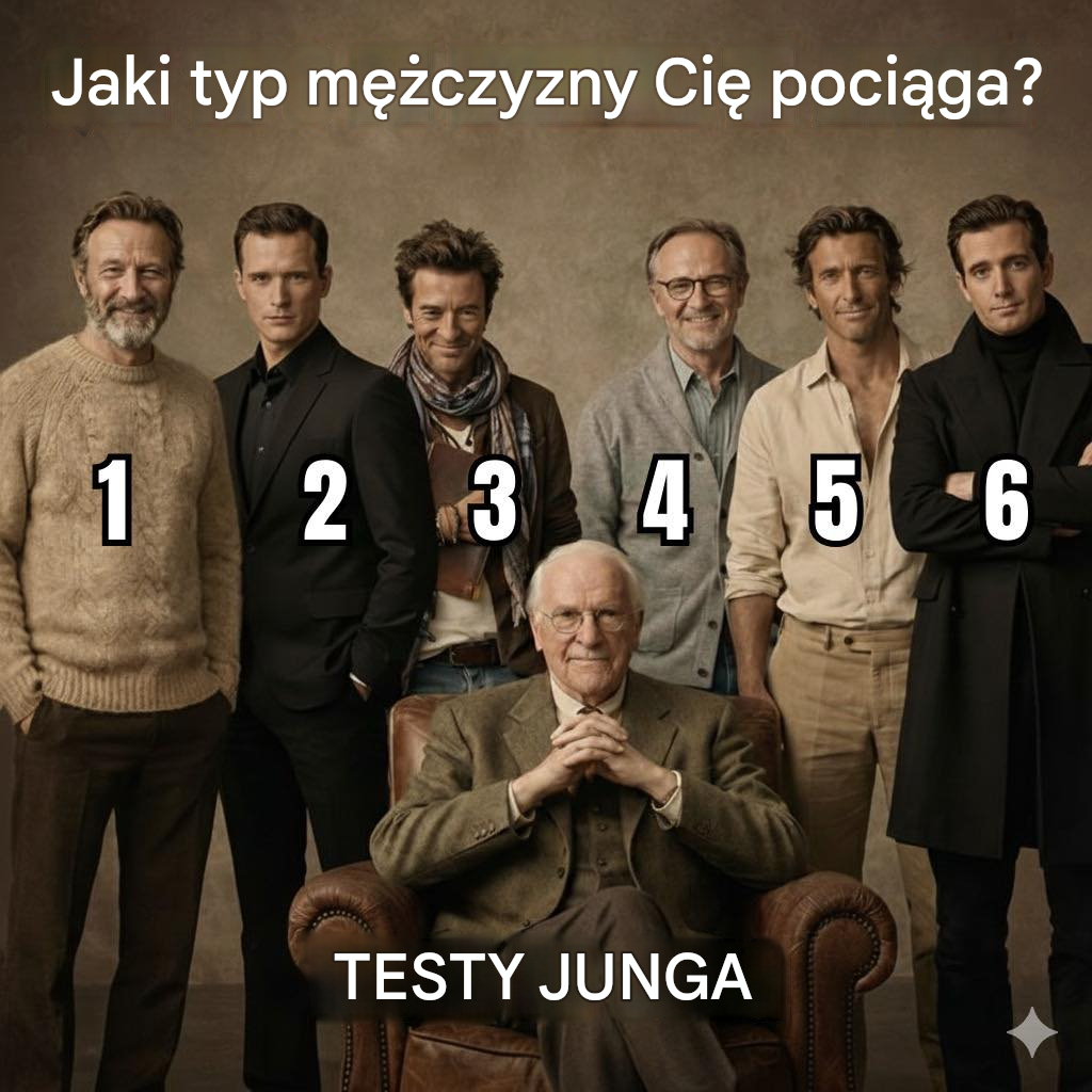 Jaki typ mężczyzny cię pociąga? Test psychologiczny inspirowany Carlem Jungiem, który pozwoli ci zastanowić się nad twoimi związkami.