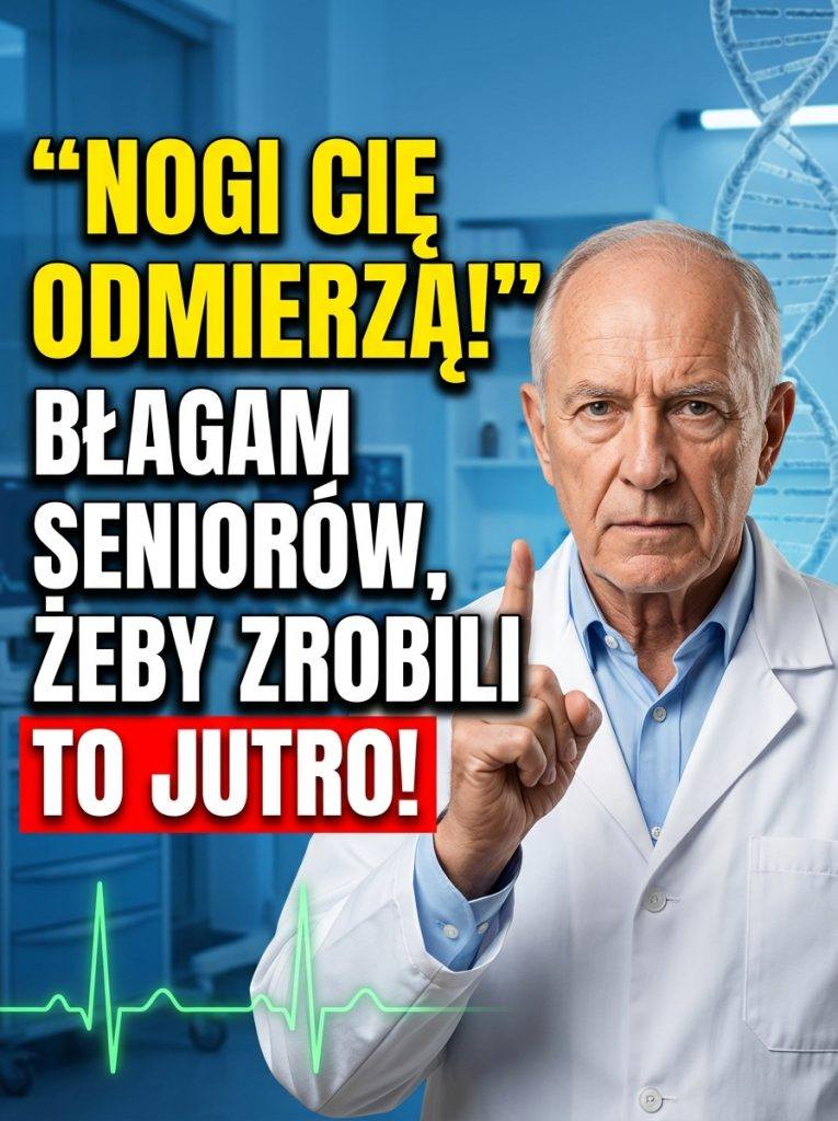 Jedz to rano po 60. roku życia. Twoje nogi mogą dłużej zachować siłę