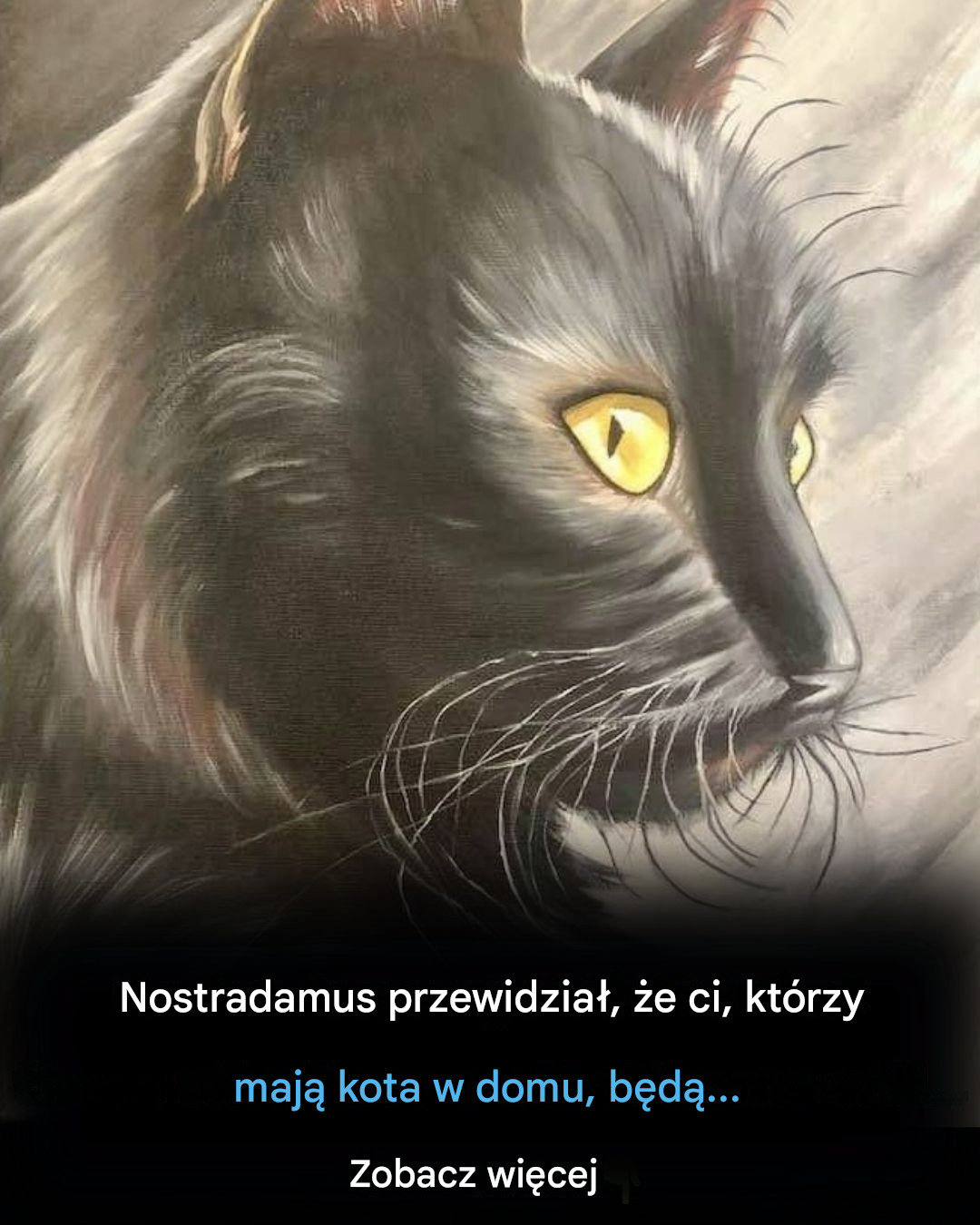 Nostradamus przewidział, że osoby posiadające w domu kota będą…