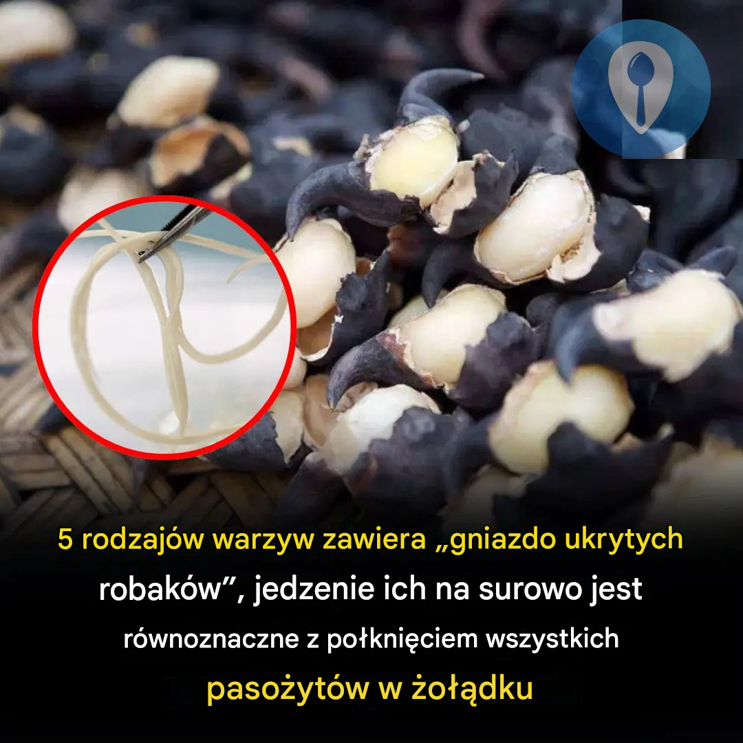 5 warzyw, których nigdy nie należy jeść na surowo – mogą zawierać pasożyty, które szkodzą zdrowiu