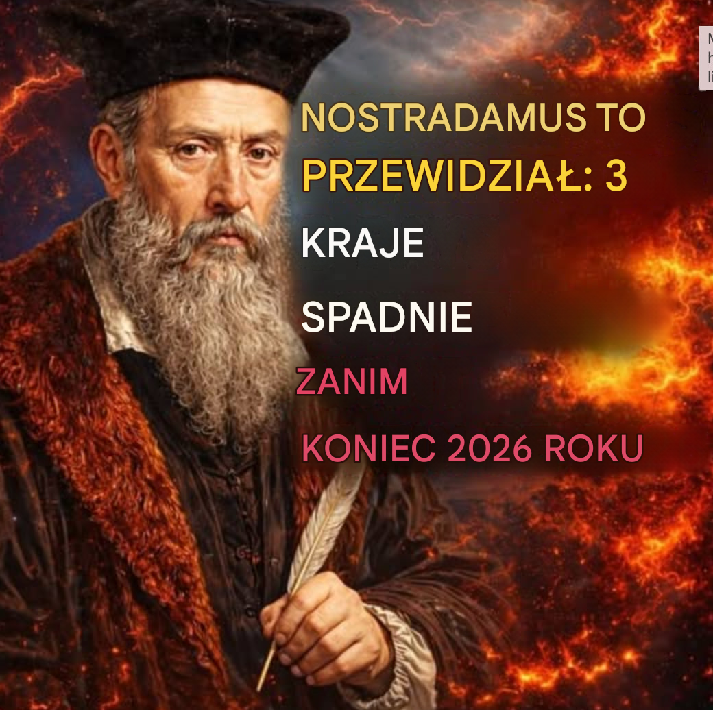 Nostradamus 2026: Trzy kraje zagrożone według jego przepowiedni? Plotka, która niepokoi internet