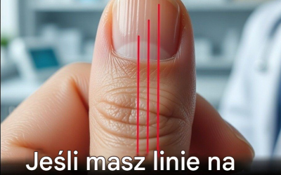 Linie na paznokciach mogą świadczyć o niedoborach żywieniowych lub innych problemach zdrowotnych.