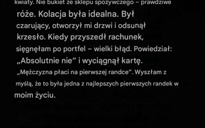 Mój partner nalegał na zapłacenie rachunku – żałuję, że pozwoliłam mu zapłacić.