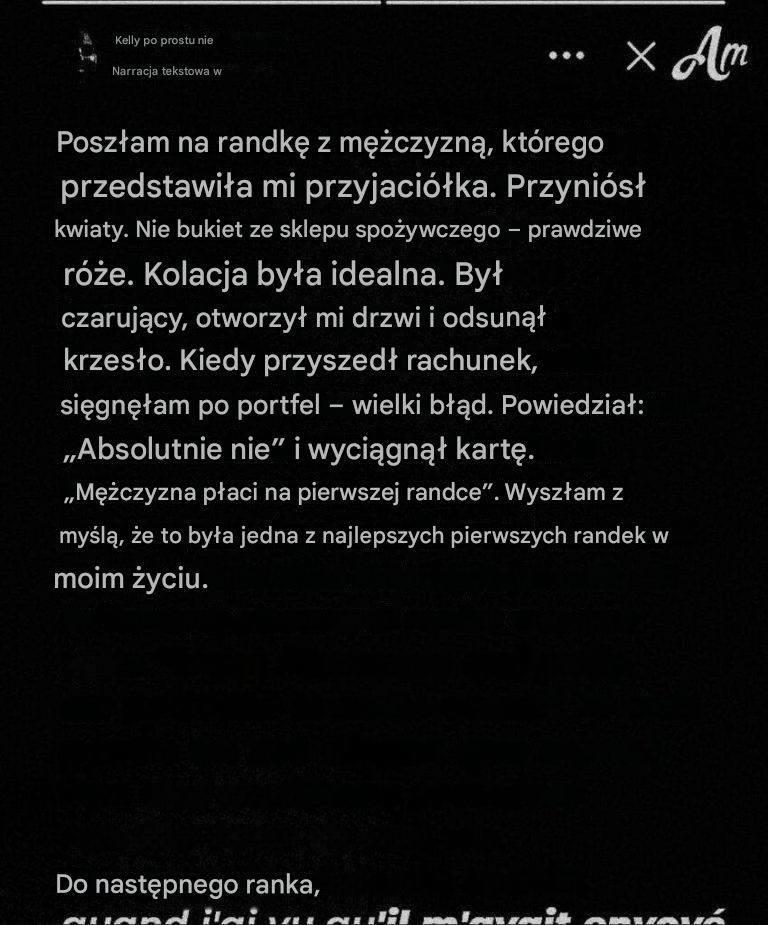 Mój partner nalegał na zapłacenie rachunku – żałuję, że pozwoliłam mu zapłacić.