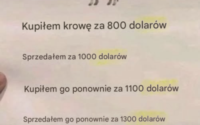 Zagadka matematyczna z krową: łamigłówka dla dociekliwych umysłów