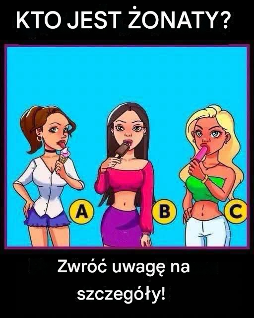 Quiz: Która z tych kobiet jest mężatką? Odkryj ukrytą wskazówkę.